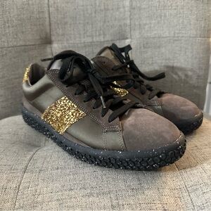 OXS Italian rubber Black Sole Sneakers